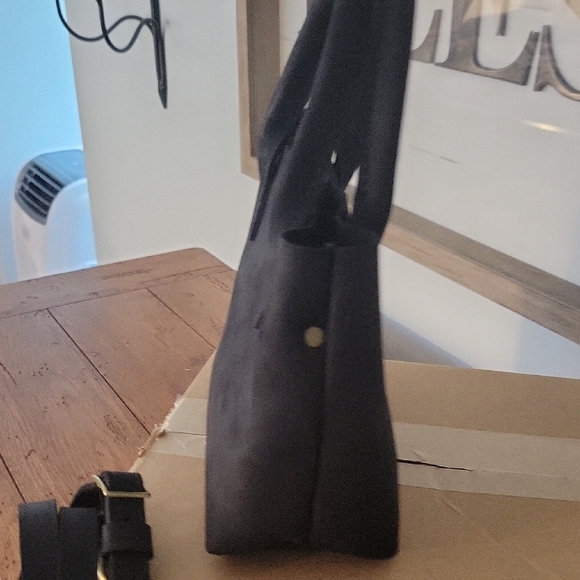 PLG Shadow Black Raindrop Crossbody Bag Small Classic - Picture 5 of 9